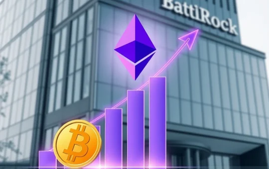 Chart showing strong Ethereum ETF inflows surpassing Bitcoin, indicating a significant shift in institutional crypto investment.