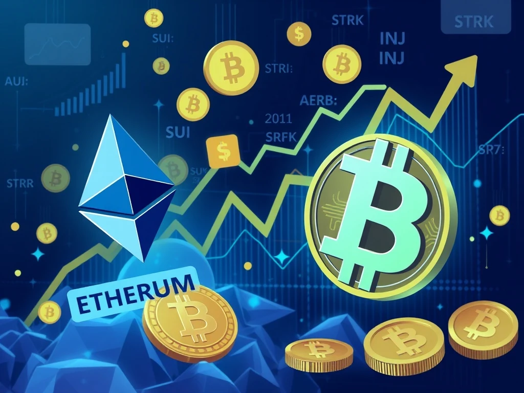 Ethereum trading volume surpasses Bitcoin with altcoins rallying in the background