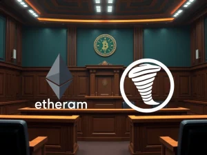 Ethereum news coverage on Tornado Cash trial and crypto privacy regulations
