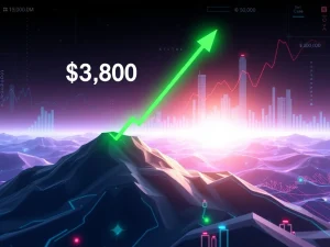 Ethereum price surging above $3,800 toward $4,000 breakout