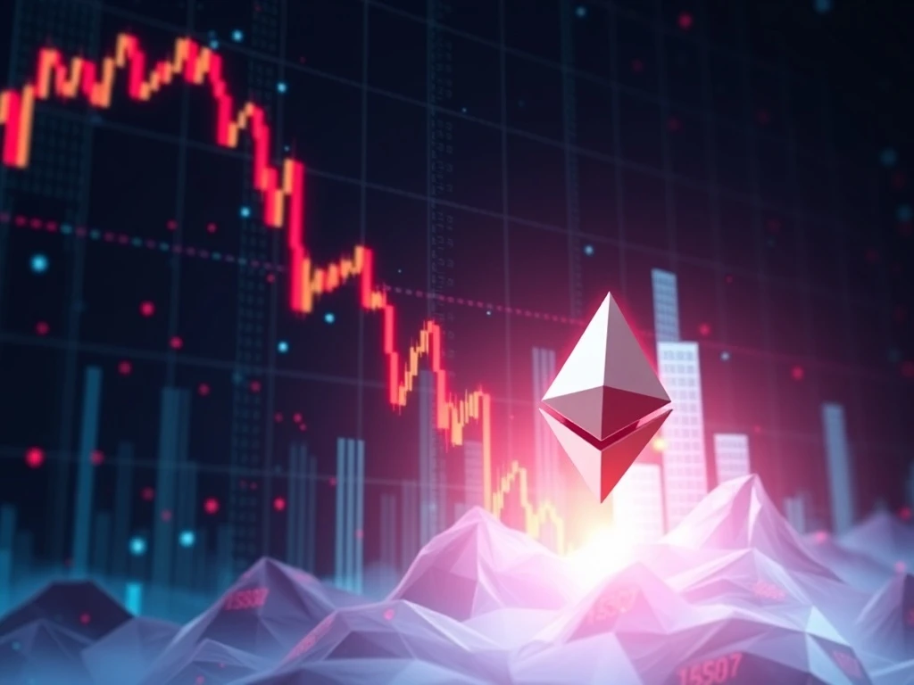 A dynamic chart showing Ethereum price replicating its 2017 breakout, signaling potential massive growth and the impact of institutional adoption.