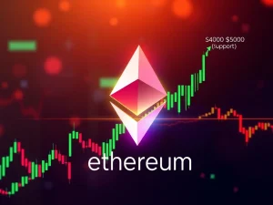 A visual representation of Ethereum price charts showing the $3,500 support holding strong, signaling potential for a $4,000 breakout.