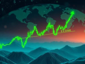 A vibrant chart showing Ethereum's price climbing towards $4,000, illustrating the impact of short liquidations on its market value.