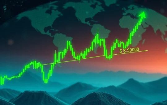 A vibrant chart showing Ethereum's price climbing towards $4,000, illustrating the impact of short liquidations on its market value.