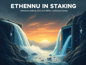 Visualizing the contrasting trends in Ethereum staking with large outflows and new institutional ETH staking inflows.