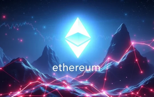 Ethereum supercycle proof with rising market trends and blockchain technology