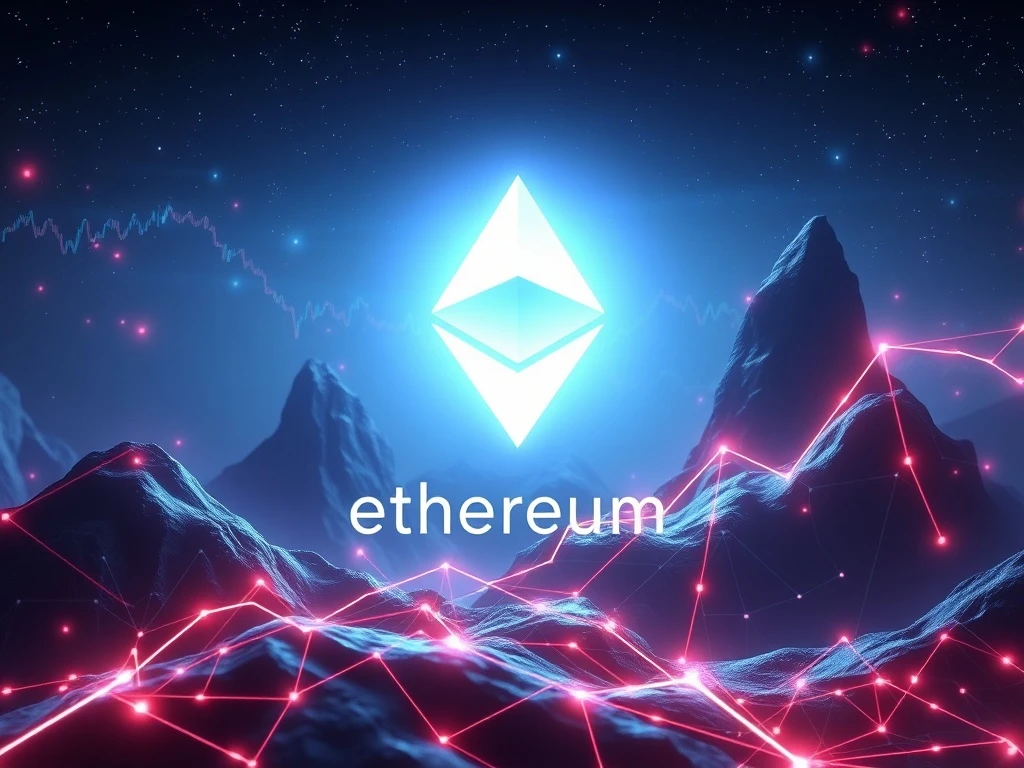 Ethereum supercycle proof with rising market trends and blockchain technology