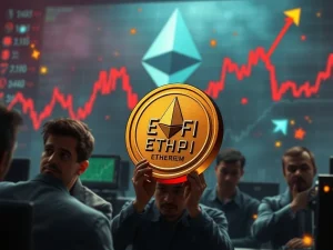 ETHFI token price crash amid cryptocurrency market volatility