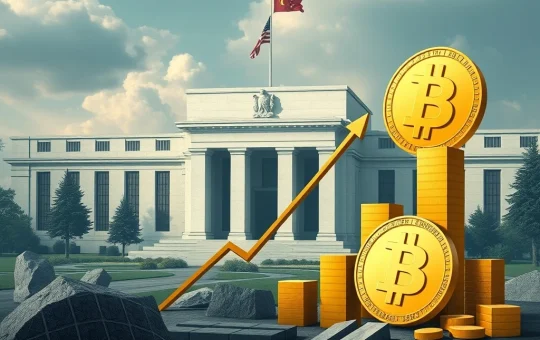 Impact of Fed easing on crypto markets with Bitcoin and altcoins rising