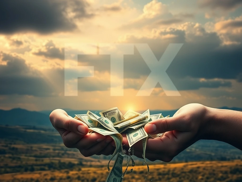 A symbolic depiction of digital assets being returned to creditors, highlighting the crucial FTX creditor payouts and progress in the FTX bankruptcy.