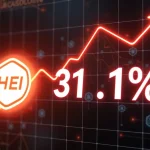 HEI cryptocurrency surges 31.01% amid strategic blockchain developments