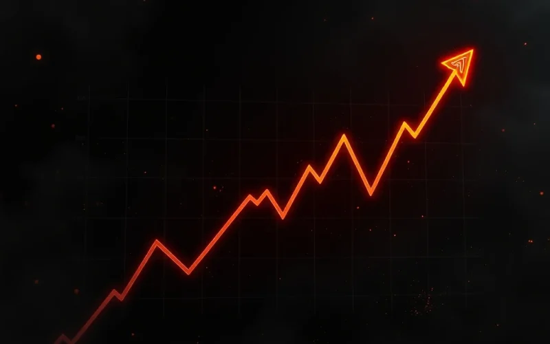HFT token price crashing in a dramatic market correction