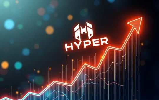 HYPER cryptocurrency surges with massive price rally and ecosystem growth