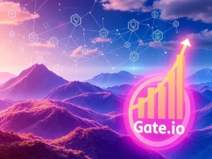 Visualizing IKA Crypto's explosive growth on Gate.io Launchpad, symbolizing decentralized identity innovation and investment triumph.