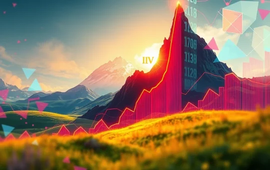 Chart depicting the explosive ILV price surge, highlighting the dramatic rise and market attention in cryptocurrency.