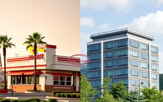 In-N-Out expansion strategy: contrasting California HQ with new Tennessee office addressing employee housing costs.