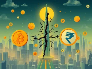Bitcoin news on India's crypto tax and ETF rejection impacting market growth