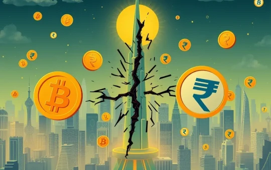 Bitcoin news on India's crypto tax and ETF rejection impacting market growth