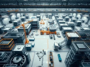 Intel's strategic shift with factory delays and workforce reductions for semiconductor efficiency.