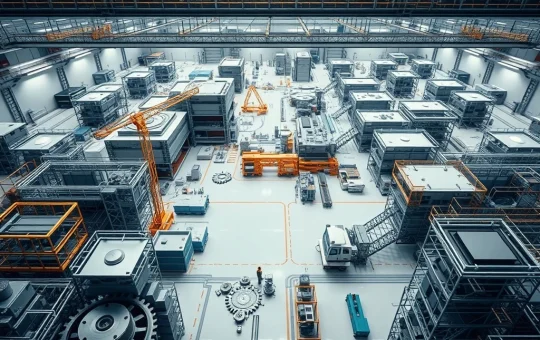 Intel's strategic shift with factory delays and workforce reductions for semiconductor efficiency.