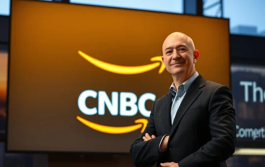 Jeff Bezos' strategic interest in a CNBC acquisition could significantly expand Amazon's media footprint.