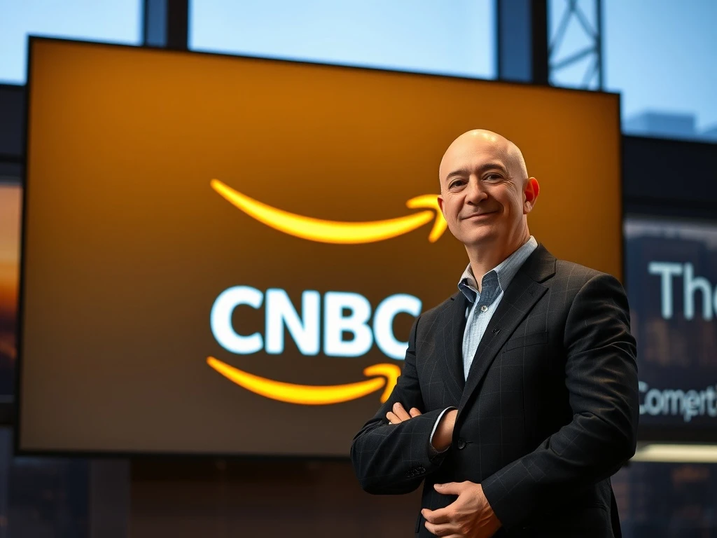 Jeff Bezos' strategic interest in a CNBC acquisition could significantly expand Amazon's media footprint.