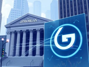 JPMorgan halts Gemini onboarding, symbolizing a crucial financial data access dispute impacting crypto IPO preparations.