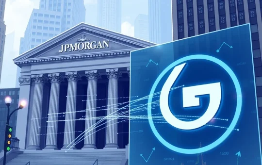 JPMorgan halts Gemini onboarding, symbolizing a crucial financial data access dispute impacting crypto IPO preparations.