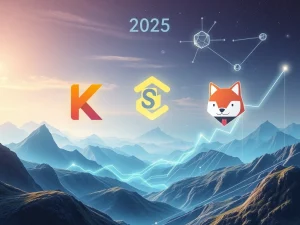Visualizing Kaspa Sui Shiba Inu's impact on altcoin trends, highlighting their technological advancements and market growth.