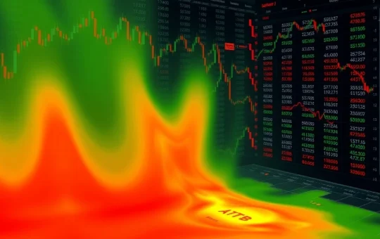 Liquidation heatmaps for crypto leveraged position risk management