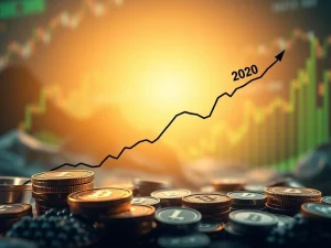 A chart showing Litecoin's unbroken 2020 trendline, symbolizing its enduring crypto resilience and market stability.