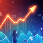 Chart showing the LOKA crypto surge, illustrating how influencer marketing and social media hype drive rapid cryptocurrency price increases.