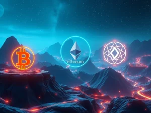 Long-term crypto investing with Bitcoin, Ethereum, and Solana as top digital assets