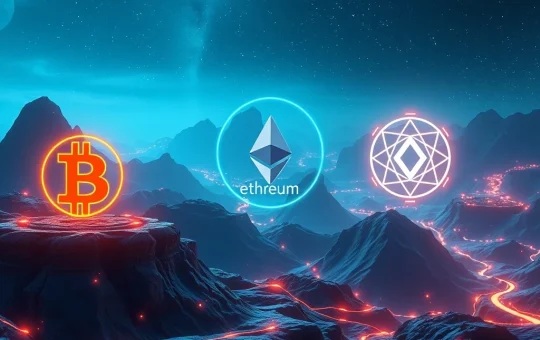 Long-term crypto investing with Bitcoin, Ethereum, and Solana as top digital assets