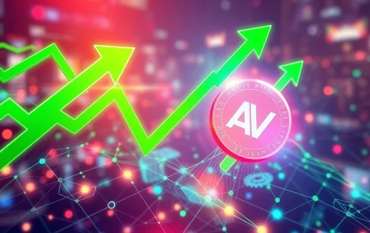 MAV token experiencing an explosive price surge, symbolizing the impact of new Decentralized Finance and blockchain innovation.