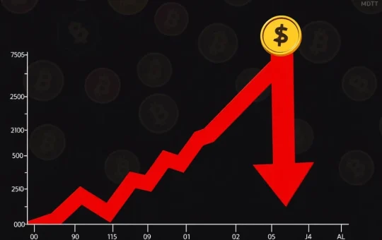 MDT price drop showing extreme cryptocurrency volatility