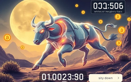 MoonBull meme coin driving the 2025 crypto frenzy with exclusive whitelist access