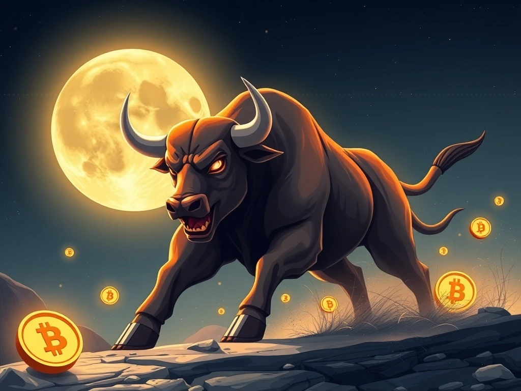 MoonBull meme coin charging ahead as Shiba Inu and PONKE decline