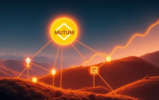 Chart showing Mutuum Finance (MUTM) price surge, symbolizing its DeFi momentum and successful crypto presale.