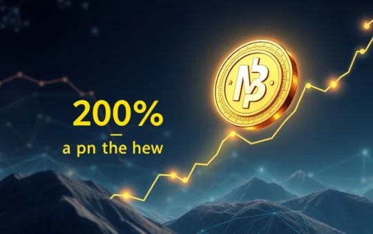 A visual representation of the Mutuum Finance Presale showing a MUTM Token rising on a chart, symbolizing its imminent price surge and investor interest.