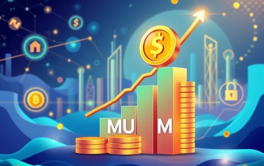 A graphic showing the rapid growth of Mutuum Finance presale, highlighting significant investment milestones and potential returns for MUTM token holders.