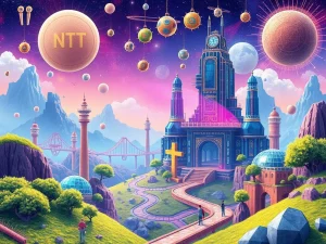 NFT ecosystem showcasing digital assets and blockchain technology