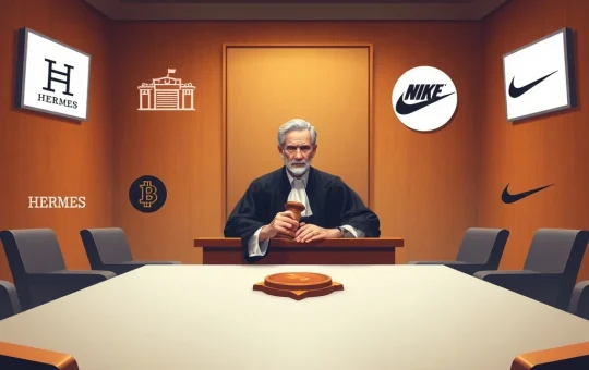 NFT trademark disputes in global courts with digital assets and brand logos