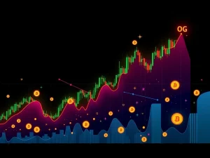 A visual representation of OG crypto's long-term growth trajectory, showing market resilience despite a recent sharp price surge and recovery.