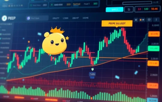 Pepe PEPEUSDT market analysis showing bearish trends and key trading levels