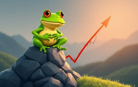 PEPE price prediction chart showing a bullish ABCD pattern, signaling potential for a significant surge in the memecoin's value.