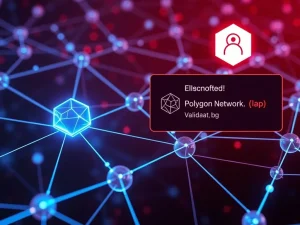 Polygon Network outage caused by validator exit and consensus bug disrupting blockchain operations.