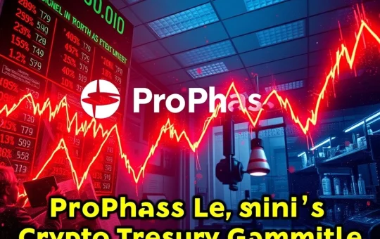 ProPhase Labs stock plunges amid crypto treasury strategy debate