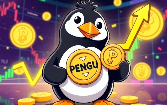 Pudgy Penguins token PENGU surges in the crypto market alongside Dogecoin news