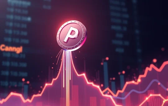 Charts showing a significant Pump.Fun token surge, illustrating the impact of a new crypto incentive program.